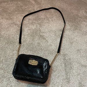Black Michael Kors Camera Crossbody